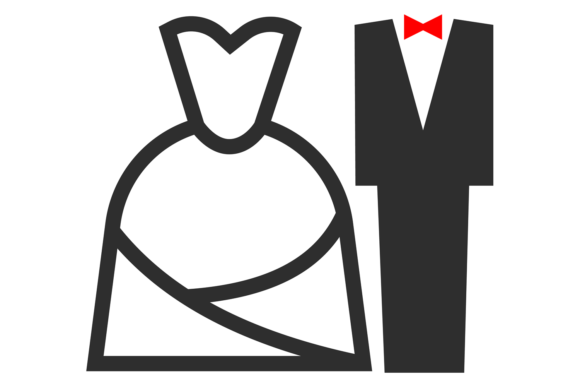 Bride and Groom Icon: The Ultimate Wedding Couple Symbol