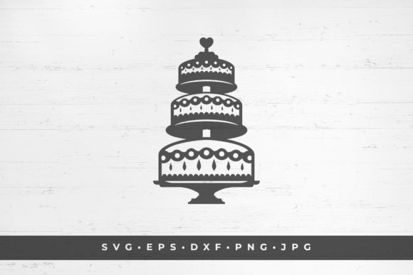 Elevate Your Projects with a Wedding Cake Vector Illustration