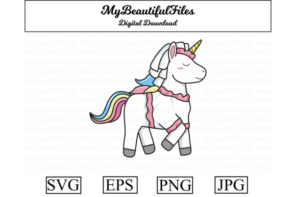 Enchanting Unicorn Wedding Clipart for Magical DIY Projects