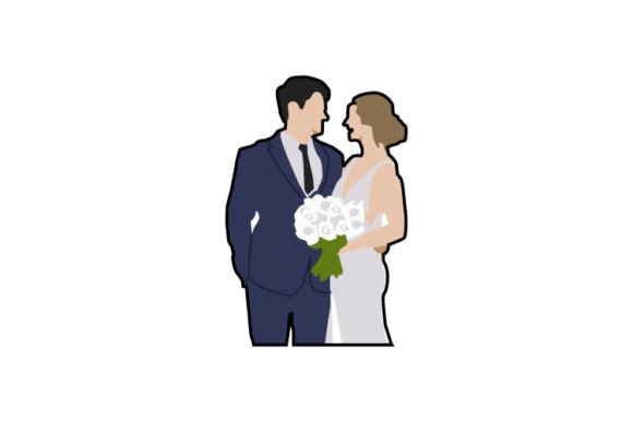 Happy Couple Wedding Bride Cartoon Art: A Designer's Guide