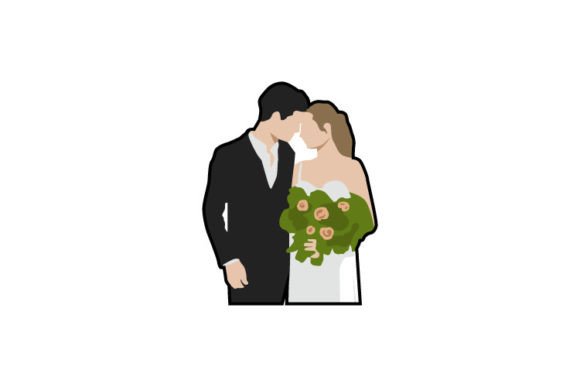 Happy Couple Wedding Bride Illustration: A Designer's Guide