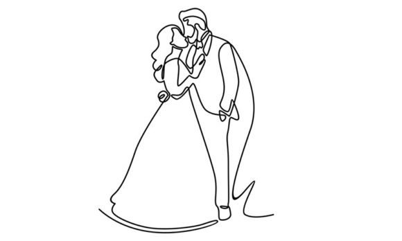 Happy Wedding Couple: A Font for Lasting First Impressions