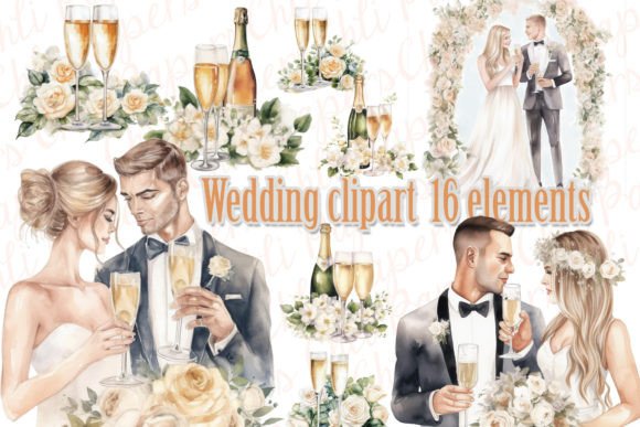 Watercolor Champagne PNG: Adding Elegance to Your Designs