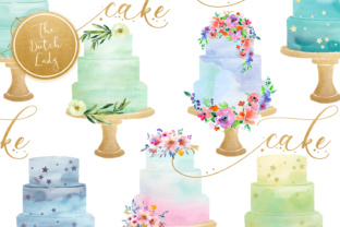 Watercolor Layered Wedding Cake Clipart: A Creative Toolkit