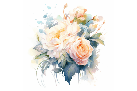 Watercolor Wedding Bouquet: Elevate Your Designs